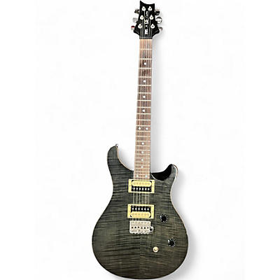 Used PRS SE Custom 24 Black Solid Body Electric Guitar