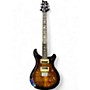 Used PRS Used PRS SE Custom 24 Black and Gold Solid Body Electric Guitar Black and Gold