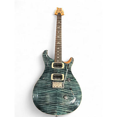 Used PRS SE Custom 24 Blue Agave Solid Body Electric Guitar
