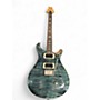 Used PRS SE Custom 24 Blue Agave Solid Body Electric Guitar Blue Agave