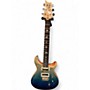 Used PRS SE Custom 24 Blue FADE Solid Body Electric Guitar Blue FADE