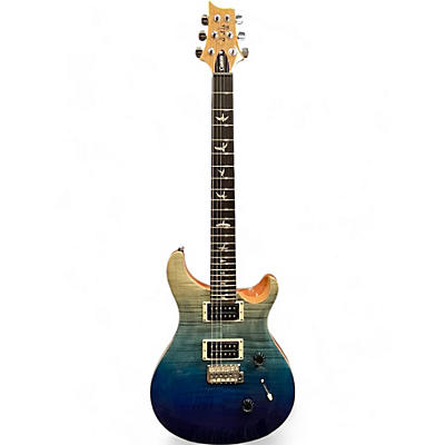 PRS Used PRS SE Custom 24 Blue Fade Solid Body Electric Guitar