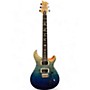 Used PRS Used PRS SE Custom 24 Blue Fade Solid Body Electric Guitar Blue Fade