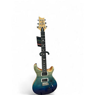Used PRS SE Custom 24 Blue Fade Solid Body Electric Guitar