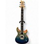 Used PRS SE Custom 24 Blue Fade Solid Body Electric Guitar Blue Fade