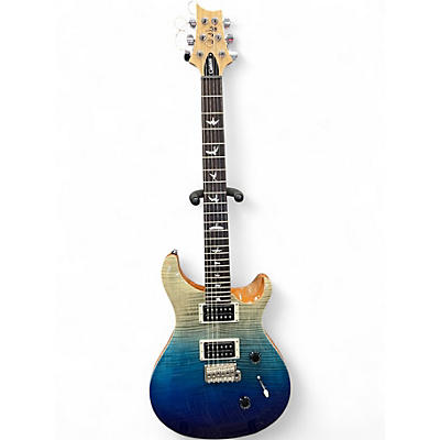 Used PRS SE Custom 24 Blue Fade Solid Body Electric Guitar