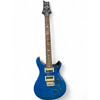 Used PRS SE Custom 24 Blue Sapphire Solid Body Electric Guitar