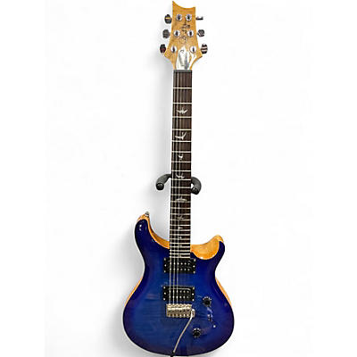 Used PRS SE Custom 24 Blue Sapphire Solid Body Electric Guitar