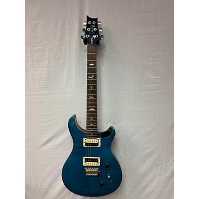 PRS Used PRS SE Custom 24 Blue Solid Body Electric Guitar