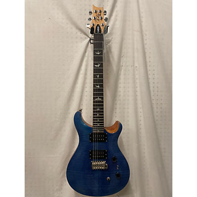 PRS Used PRS SE Custom 24 Blue Solid Body Electric Guitar