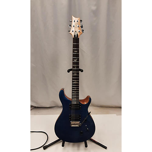 PRS Used PRS SE Custom 24 Blue Solid Body Electric Guitar Blue