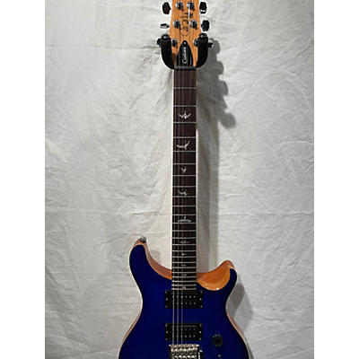 PRS Used PRS SE Custom 24 Blue Solid Body Electric Guitar