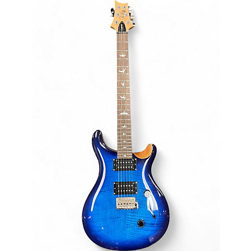 PRS Used PRS SE Custom 24 Blue Solid Body Electric Guitar Blue