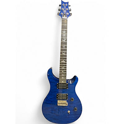 Used PRS SE Custom 24 Blue Solid Body Electric Guitar