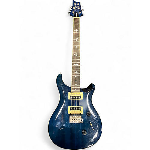 Used PRS SE Custom 24 Blue Solid Body Electric Guitar Blue