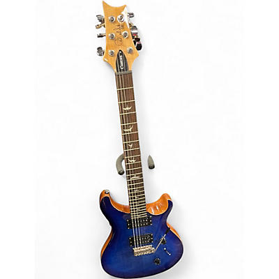 Used PRS SE Custom 24 Blue Solid Body Electric Guitar