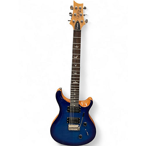 Used PRS SE Custom 24 Blue Solid Body Electric Guitar Blue