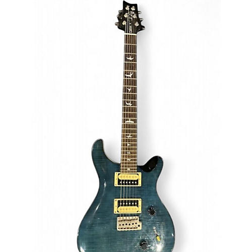 Used PRS SE Custom 24 Blue Solid Body Electric Guitar Blue