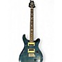 Used PRS SE Custom 24 Blue Solid Body Electric Guitar Blue