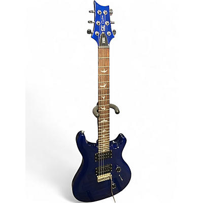 Used PRS SE Custom 24 Blue Solid Body Electric Guitar