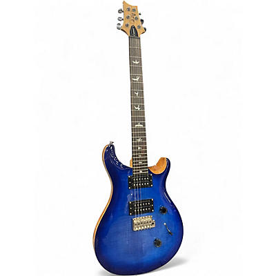 Used PRS SE Custom 24 Blue Solid Body Electric Guitar