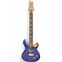 Used PRS SE Custom 24 Blue Solid Body Electric Guitar Blue