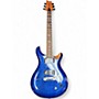 Used PRS SE Custom 24 Blue Solid Body Electric Guitar Blue