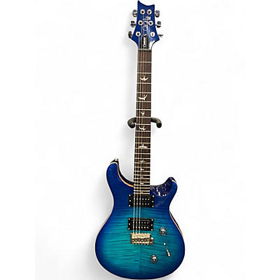 Used PRS SE Custom 24 Blue Solid Body Electric Guitar