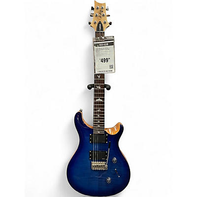 Used PRS SE Custom 24 Blue Solid Body Electric Guitar