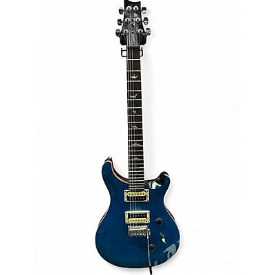 Used PRS SE Custom 24 Blue Solid Body Electric Guitar