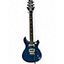 Used PRS SE Custom 24 Blue Solid Body Electric Guitar Blue
