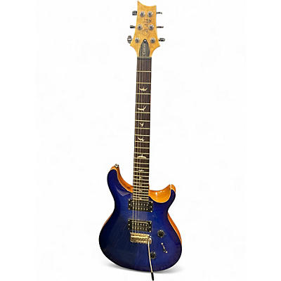 Used PRS SE Custom 24 Blue Solid Body Electric Guitar
