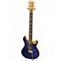 Used PRS SE Custom 24 Blue Solid Body Electric Guitar Blue