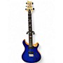 Used PRS SE Custom 24 Blue Solid Body Electric Guitar Blue