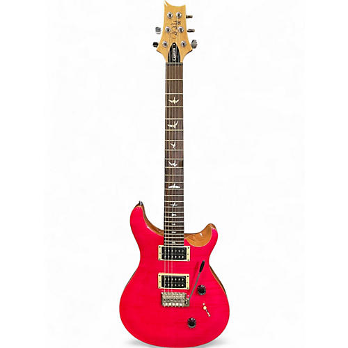 Used PRS SE Custom 24 Bonnie Pink Solid Body Electric Guitar Bonnie Pink