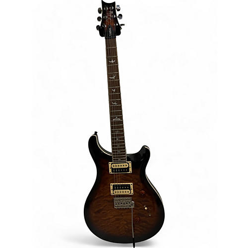 PRS Used PRS SE Custom 24 Brown Burst Solid Body Electric Guitar Brown Burst