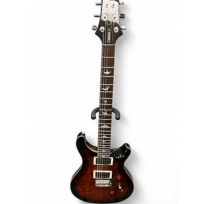 Used PRS SE Custom 24 Brown Sunburst Solid Body Electric Guitar