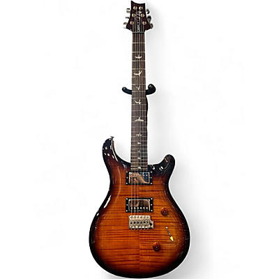 Used PRS SE Custom 24 Brown Sunburst Solid Body Electric Guitar