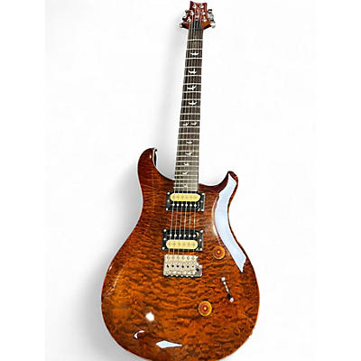 Used PRS SE Custom 24 CHESTNUT QUILT Solid Body Electric Guitar