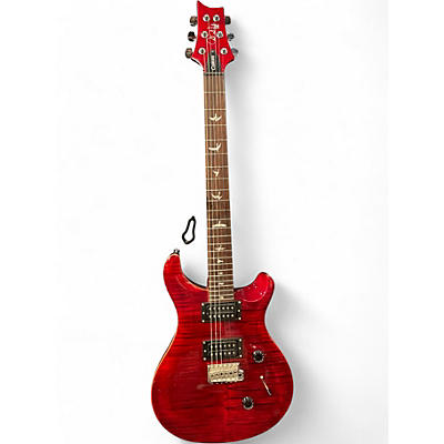 Used PRS SE Custom 24 Candy Apple Red Solid Body Electric Guitar