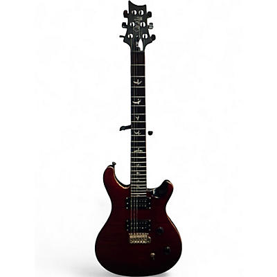 Used PRS SE Custom 24 Candy Red Burst Solid Body Electric Guitar