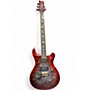 Used PRS SE Custom 24 Charcoal Cherry Burst Solid Body Electric Guitar Charcoal Cherry Burst