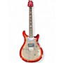 Used PRS SE Custom 24 Charcoal Cherry Red Solid Body Electric Guitar Charcoal Cherry Red