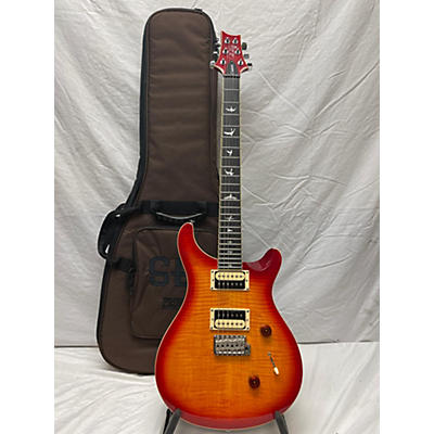 PRS Used PRS SE Custom 24 Cherry Sunburst Solid Body Electric Guitar