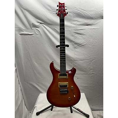 PRS Used PRS SE Custom 24 Cherry Sunburst Solid Body Electric Guitar