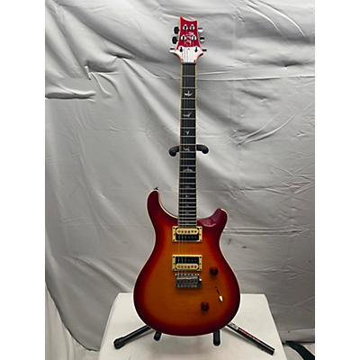 PRS Used PRS SE Custom 24 Cherry Sunburst Solid Body Electric Guitar