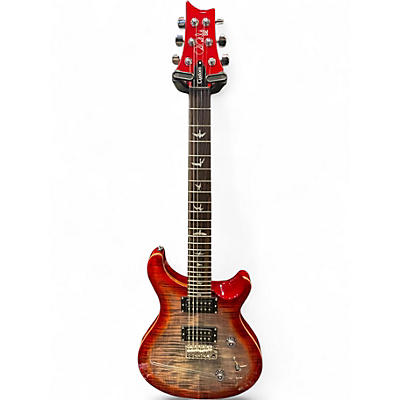 Used PRS SE Custom 24 Crimson Red Burst Solid Body Electric Guitar