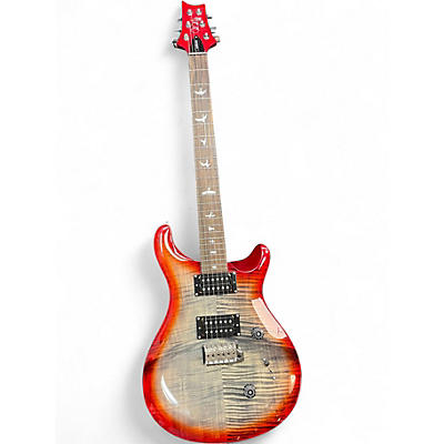 Used PRS SE Custom 24 Crimson Red Burst Solid Body Electric Guitar