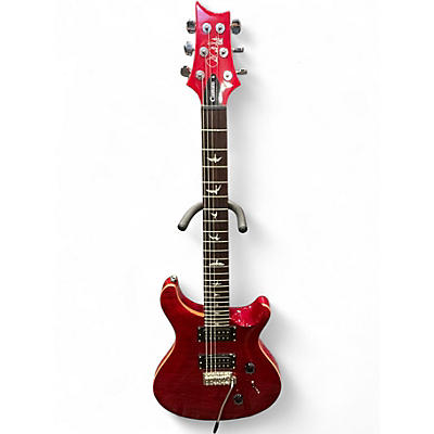 Used PRS SE Custom 24 Crimson Red Burst Solid Body Electric Guitar