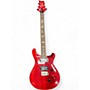 Used PRS SE Custom 24 Crimson Red Trans Solid Body Electric Guitar Crimson Red Trans